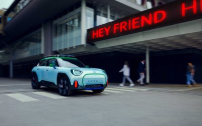 El MINI Concept Aceman: el primer modelo crossover totalmente eléctrico de la nueva familia MINI.