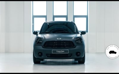 El lado oscuro de la sala. El MINI Countryman diseñado por Calvin Klein.